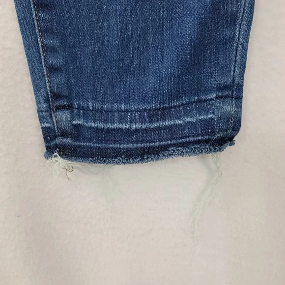 Madewell 9" High Riser Skinny Skinny Jeans Womens Size 27 Blue Stretch Denim - Picture 11 of 16